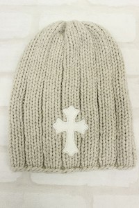 クロムハーツ カシミヤビーニーニットキャップ 原本付2