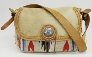 ラッキージョン（LUCKYJOHN）×FREE&EASY レザーラグショルダーバッグ