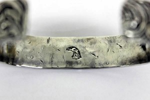 ラリースミス 唐草シルバーバングル2