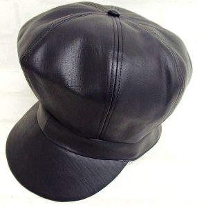 AtLast&Co ホースハイドキャスケット アットラスト ブラック