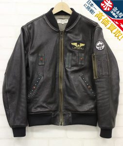 HARDBIRD JFJ-01HB MA-1タイプ ラムレザージャケット ハードバード