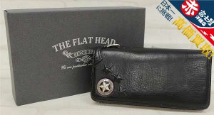 HARDBIRD レザーロングウォレット フラットヘッド