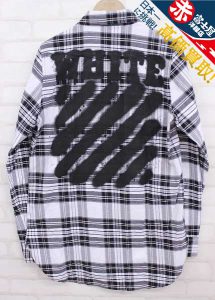 Off-White チェックシャツ オフホワイト