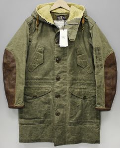 RRL(ダブルアールエル) オイルクロスフーデッドコート