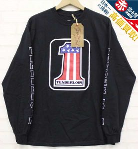 テンダーロイン 17ss TEE LS No1 長袖Tシャツ TENDERLOIN ブラック