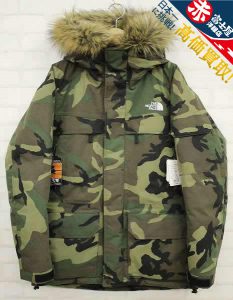 ノースフェイス ノベルティマクマードパーカ ダウンジャケット ウッドランドカモ ND91525