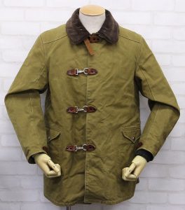 バーンストーマーズ ファイヤーチーフターンアウトコート BARNSTORMERS 1940s Fire Chief Turn Out Coat J13-01OD2