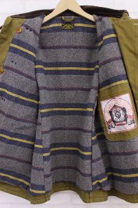 バーンストーマーズ ファイヤーチーフターンアウトコート BARNSTORMERS 1940s Fire Chief Turn Out Coat J13-01OD4