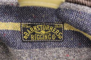 バーンストーマーズ ファイヤーチーフターンアウトコート BARNSTORMERS 1940s Fire Chief Turn Out Coat J13-01OD6