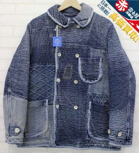 ポータークラシック 剣道 刺し子ピーコートスペシャルカスタム Porter Classic 16AW Corduroy Tailored Double Jacket