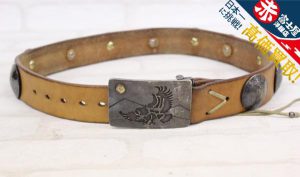 ゴローズ 彫りバックルベルト goro’s モルガンコンチョ