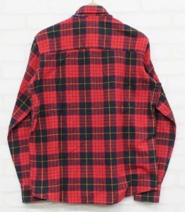 Rebuild by Needles 再構築チェックネルシャツ リビルドバイニードルス