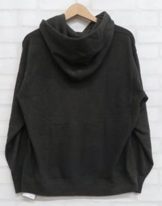 visvim 21ss JUMBO HOODIE P.O. (UNEVEN DYE) BLACK 0121105010014