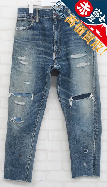 visvim 20AW SPOT SS JOURNEYMAN PANTS TACKED CRASH 0120305005002 ジャーニーマンパンツ デニム