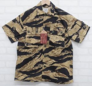 THE REAL McCOY’S（リアルマッコイズ） タイガーカモシャツ