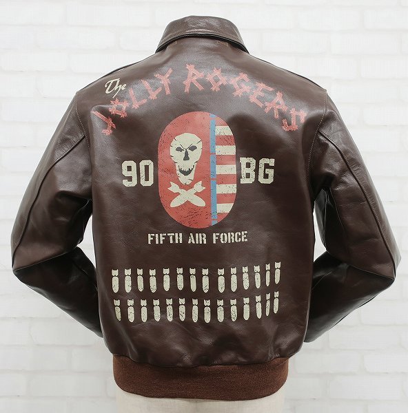 TOYS McCOY　A-2 J.A.DUBOW JOLLY ROGERS TMJ1805 フライトジャケット