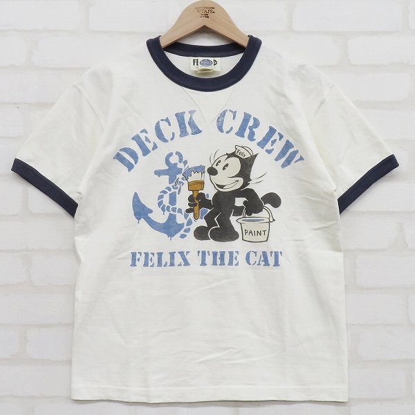 TOYS McCOY リンガーTシャツ FELIX TMC1901