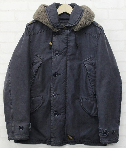 12AW B-9 JACKET.COTTON.SATIN