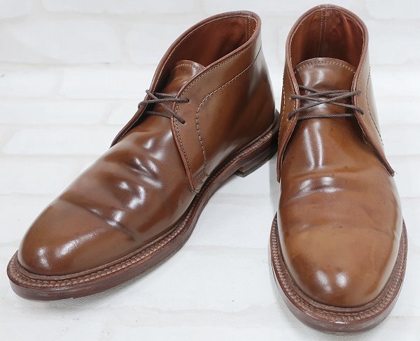 >1348 ウィスキー コードバン チャッカブーツ