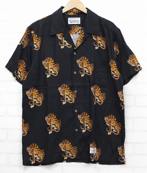 TIGERS S/S HAWAIIAN SHIRT