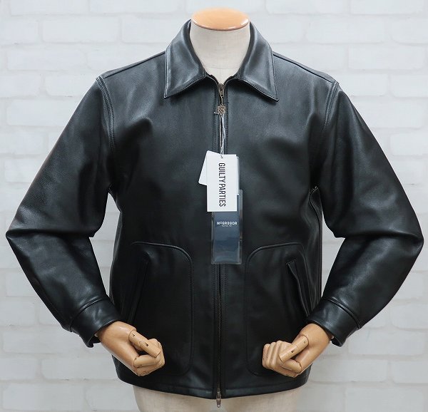 WACKO MARIA×McGREGOR レザードリズラージャケット