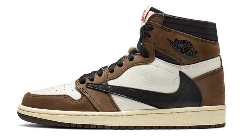 >Travis Scott×NIKE AIR JORDAN 1 HIGH CD4487-100