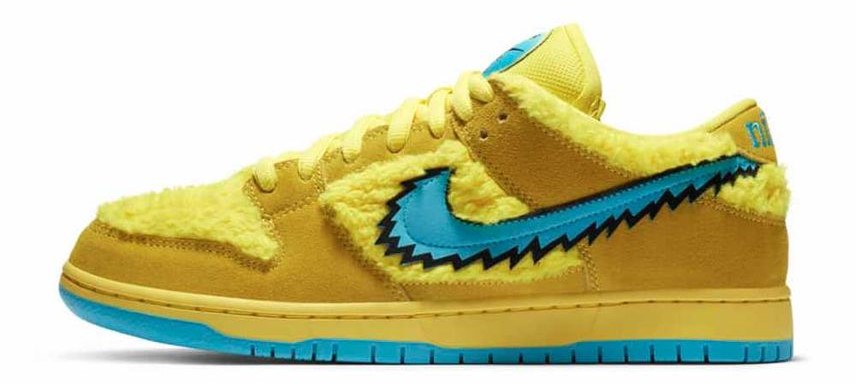 SB DUNK LOW GRATEFUL DEAD BEARS CJ5378-700