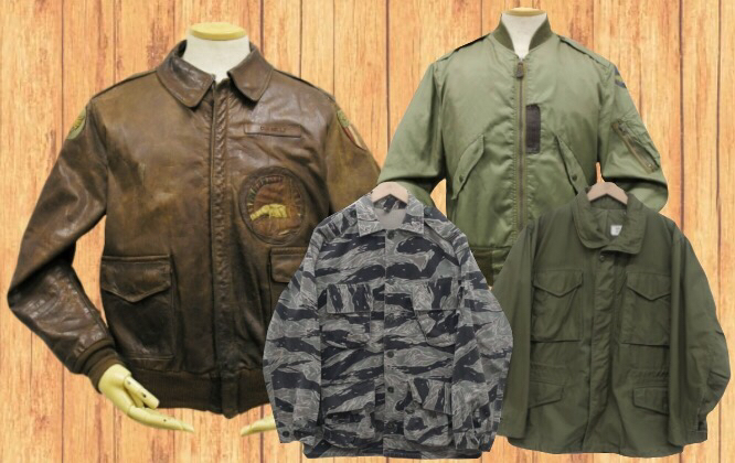 ミリタリー古着高価買取ポイント