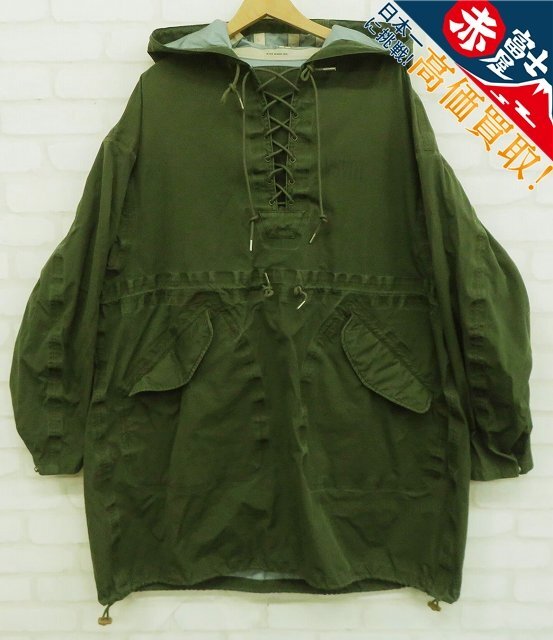 visvim 24ss CHINOOK PONCHO 3L DMGD OLIVE 0124105013002 ポンチョ ヴィズヴィム